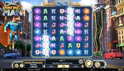 Online Casino «Spinfinity Man Slot»